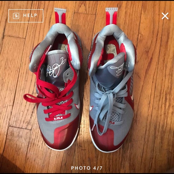 Ohio State Lebron 9s Size 8(Men)/9.5(Women) - Picture 3 of 6